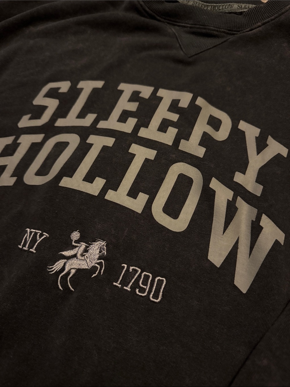 Sleepy Hollow Charcoal Sweatshirt 🎃 - Picture 3 of 6